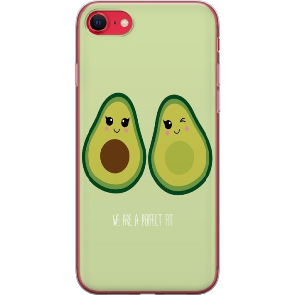 Apple iPhone 8 Gennemsigtig cover Avocado