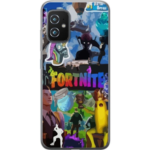 Asus Zenfone 8 Läpinäkyvä kuori Fortnite