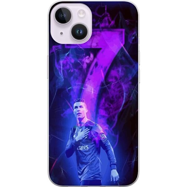 Apple iPhone 14 Läpinäkyvä kuori Ronaldo 7