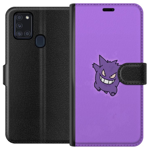 Samsung Galaxy A21s Lompakkokotelo Gengar