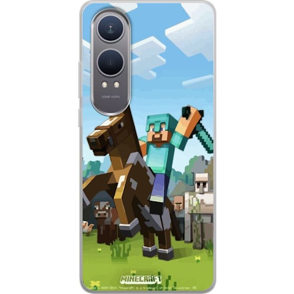 OnePlus Nord CE4 Lite Gjennomsiktig deksel Minecraft