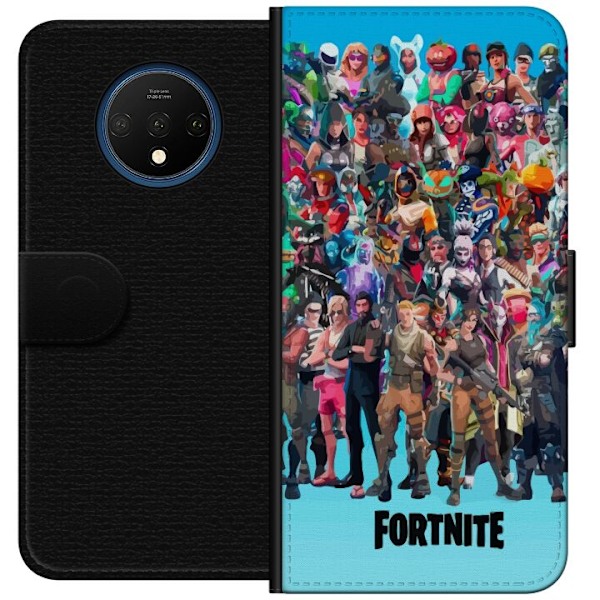 OnePlus 7T Tegnebogsetui Fortnite