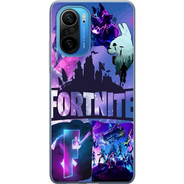 Xiaomi Poco F3 Genomskinligt Skal Fortnite