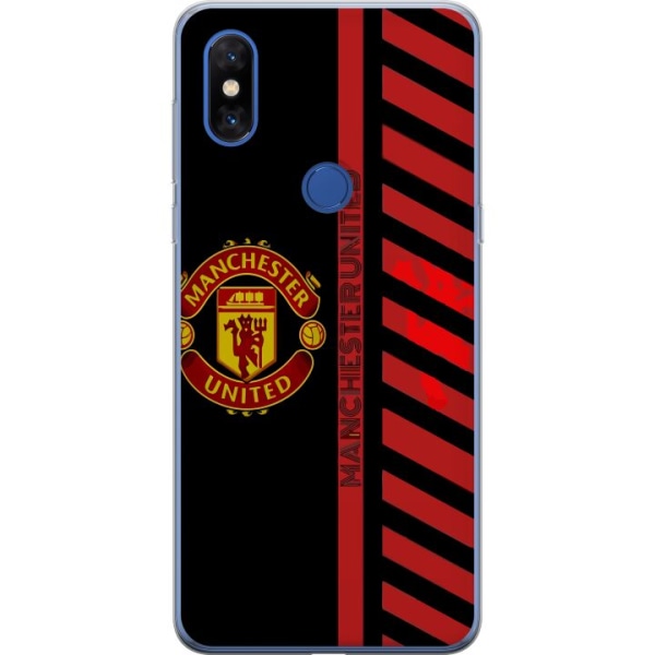 Xiaomi Mi Mix 3 Gennemsigtig cover Manchester United