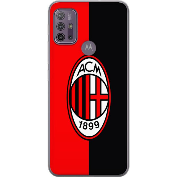 Motorola Moto G10 Läpinäkyvä kuori AC Milan
