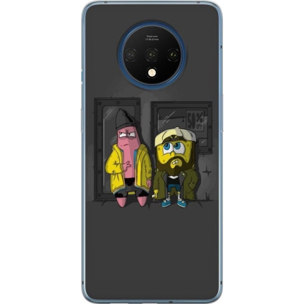 OnePlus 7T Läpinäkyvä kuori Spongebob