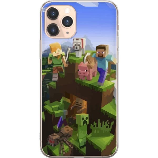 Kompatibelt Mobilskal till Apple iPhone 11 Pro MineCraft