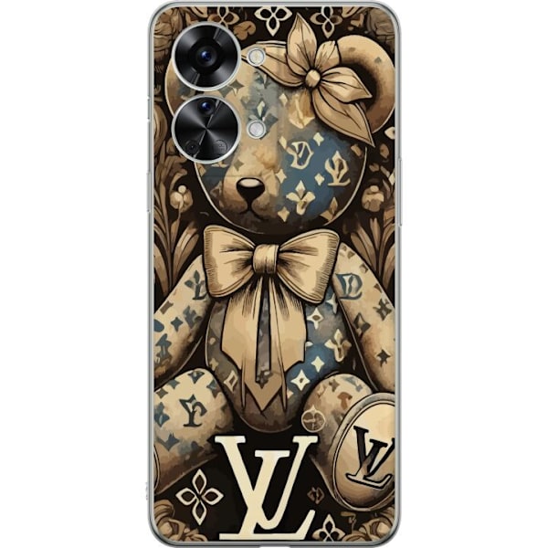 OnePlus Nord 2T Läpinäkyvä kuori Teddy Vuitton