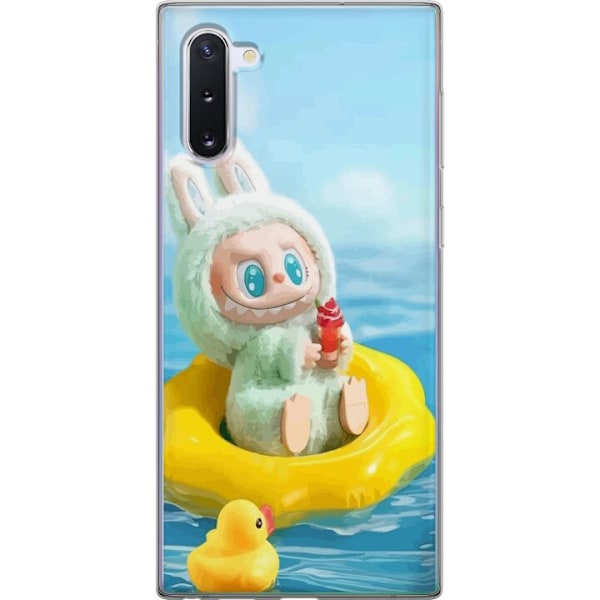 Samsung Galaxy Note10 Gjennomsiktig deksel Labubu Stripe Attac
