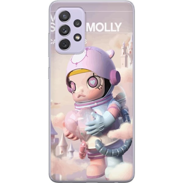 Samsung Galaxy A52s 5G Läpinäkyvä kuori Mega Space Molly Care Bears Series - Share Bear Edition