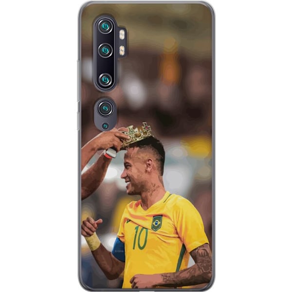 Xiaomi Mi Note 10 Läpinäkyvä kuori Neymar