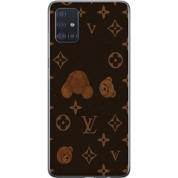 Samsung Galaxy A51 Läpinäkyvä kuori Plush Luxe