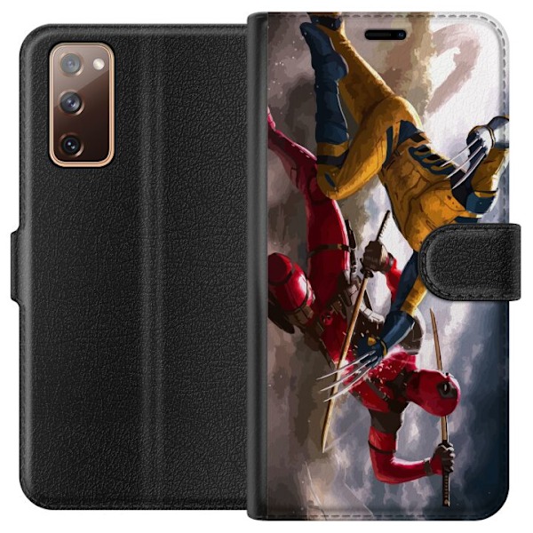 Samsung Galaxy S20 FE Lommeboketui Wolverine Deadpool