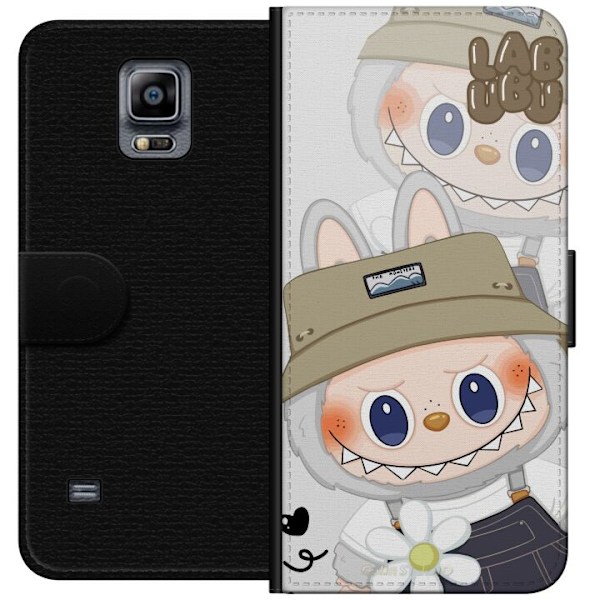 Samsung Galaxy Note 4 Lommeboketui Labubu Minimal Mood - Enkel