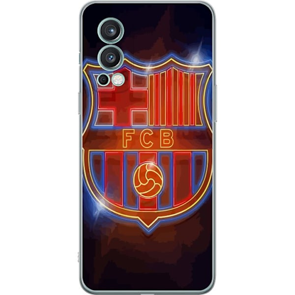 OnePlus Nord 2 5G Gennemsigtig cover FC Barcelona