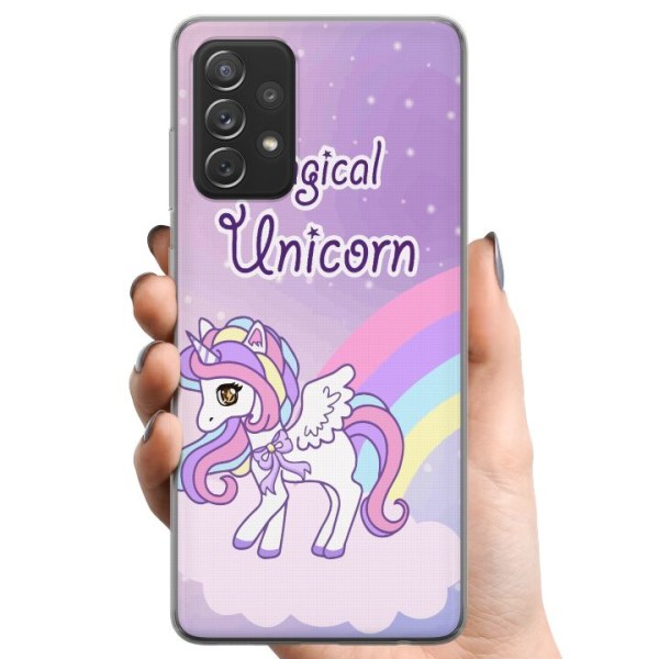 Samsung Galaxy A52 5G TPU Matkapuhelimen kuori Unicorn