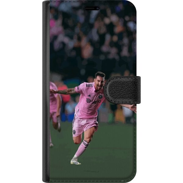 Apple iPhone 16e Lompakkokotelo Lionel Messi