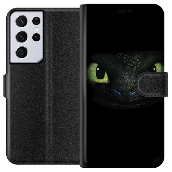 Samsung Galaxy S21 Ultra 5G Plånboksfodral How to Train Your Dragon (Draktränaren)