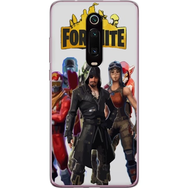 Xiaomi Mi 9T Pro  Läpinäkyvä kuori Fortnite