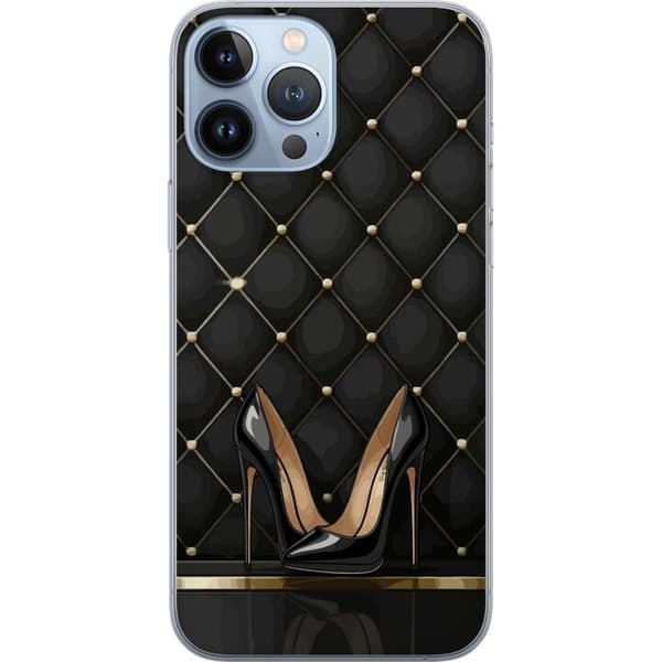 Kompatibel Mobilcover til Apple iPhone 13 Pro Max Sorte højhælede sko i elegant stil