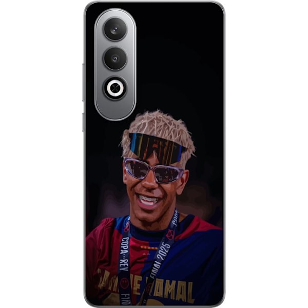 OnePlus Nord CE4 Gennemsigtig cover Lamine Yamal mobiltaske i elegant sportsdesign