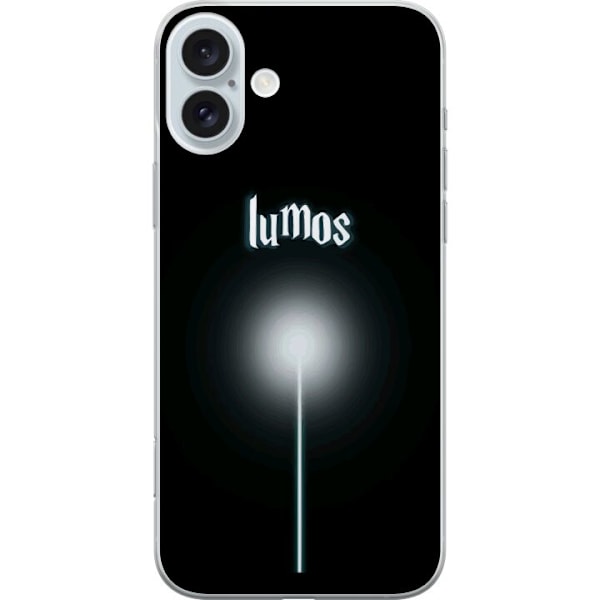 Apple iPhone 16 Plus Läpinäkyvä kuori Harry Potter Lumos