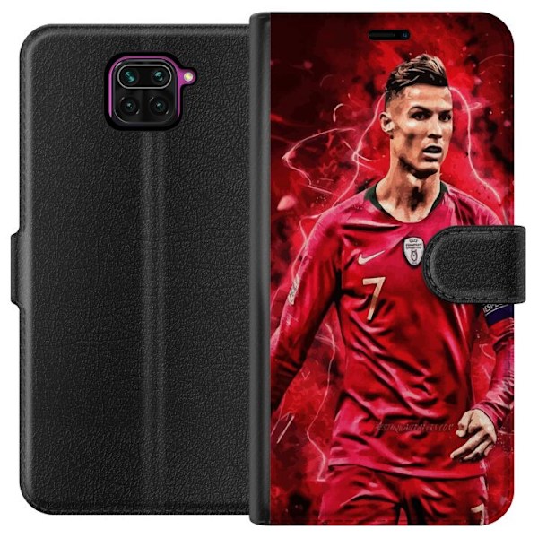 Xiaomi Redmi Note 9 Plånboksfodral Ronaldo Skills – CR7 Des