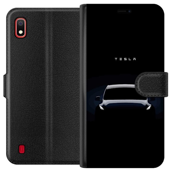 Samsung Galaxy A10 Plånboksfodral Tesla