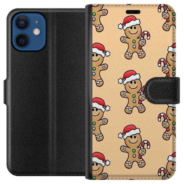 Kompatibelt Plånboksfodral till Apple iPhone 12 mini God Jul