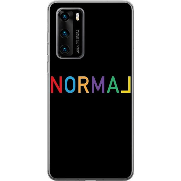 Huawei P40 Gennemsigtig cover Normal