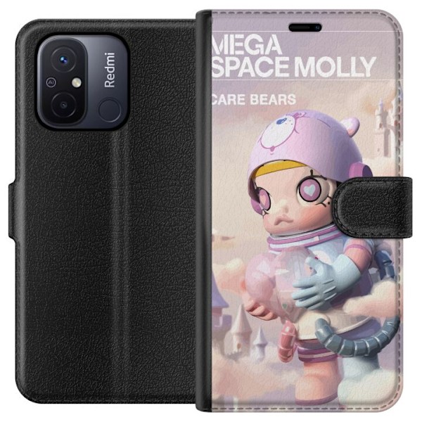 Xiaomi Redmi 12C Lompakkokotelo Mega Space Molly Care Bears Series - Share Bear Edition