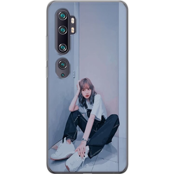 Xiaomi Mi Note 10 Läpinäkyvä kuori Lisa from Blackpink – K-pop Style Icon