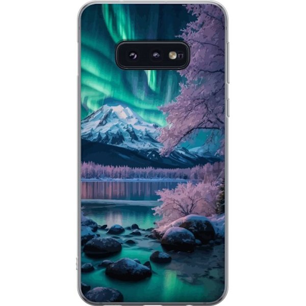 Samsung Galaxy S10e Läpinäkyvä kuori Norrsken