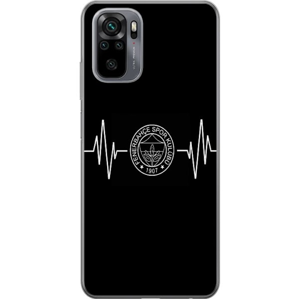 Xiaomi Redmi Note 10S Gennemsigtig cover Fenerbahçe SK