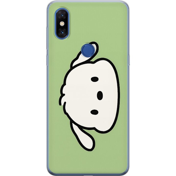Xiaomi Mi Mix 3 Läpinäkyvä kuori Snoopy Flip