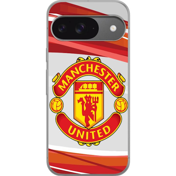 Google Pixel 9 Pro Gennemsigtig cover Manchester United F.C.