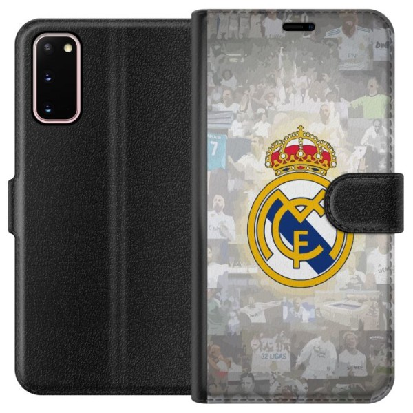 Samsung Galaxy S20 Plånboksfodral Real Madrid