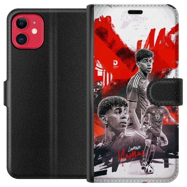 Kompatibel Tegnebogsetui til Apple iPhone 11 Lamine Yamal