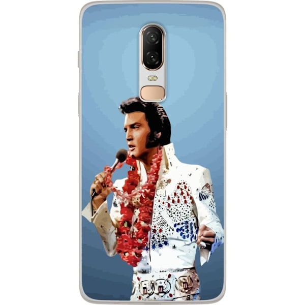 OnePlus 6 Gennemsigtig cover Elvis Presley