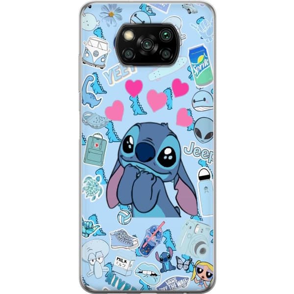 Kompatibelt Mobilskal till Xiaomi Poco X3 NFC Stitch