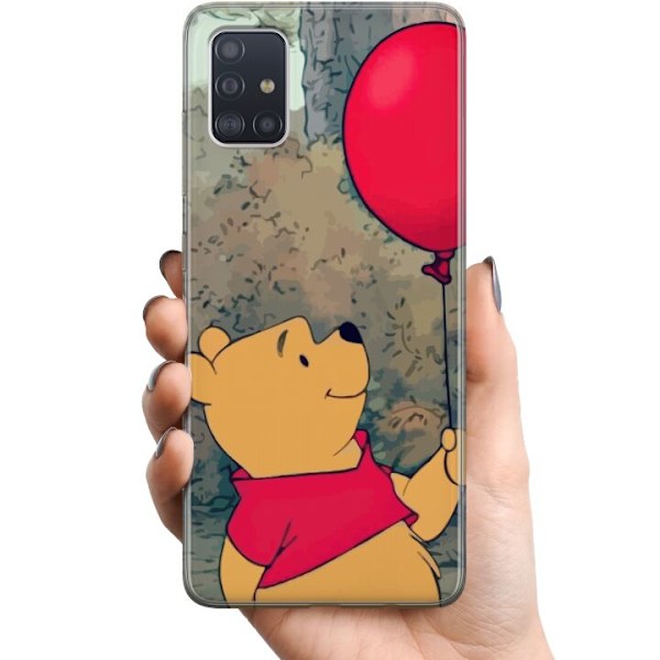 Samsung Galaxy A51 TPU Mobilskal Nalle Puh