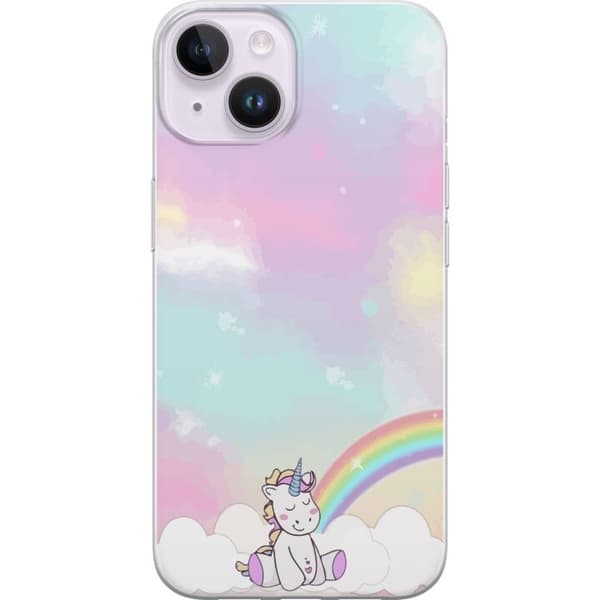 Kompatibelt Mobildeksel til Apple iPhone 14 Unicorn