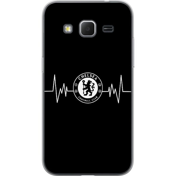 Samsung Galaxy Core Prime Läpinäkyvä kuori Chelsea F.C.