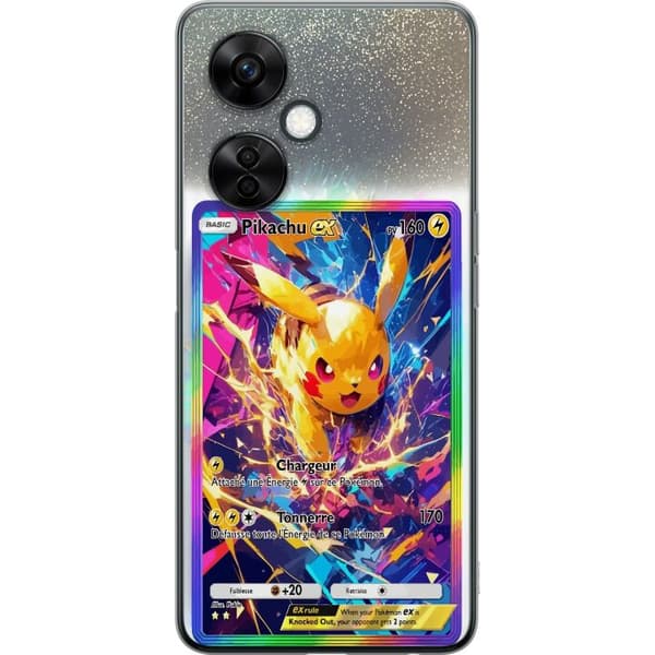 Kompatibelt Mobildeksel til OnePlus Nord CE3 Pikachu gul