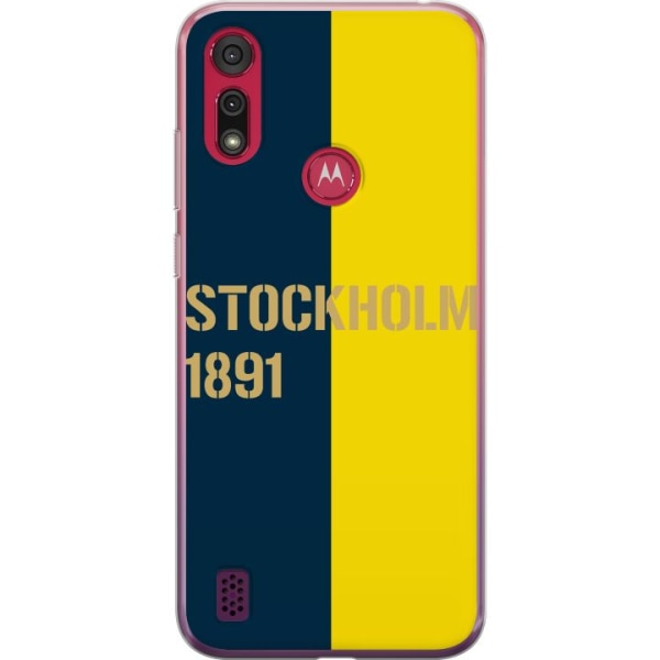 Motorola Moto E6s (2020) Gjennomsiktig deksel Stockholm 1891