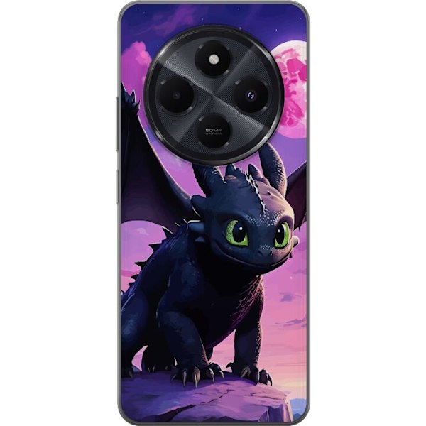 Xiaomi Redmi A4 Genomskinligt Skal How to Train Your Dragon (Draktränaren)