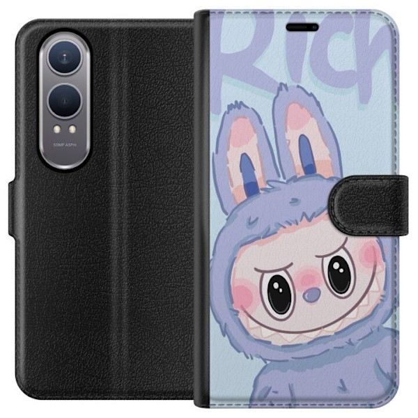 OnePlus Nord CE4 Lite Plånboksfodral Blue Bunny Labubu