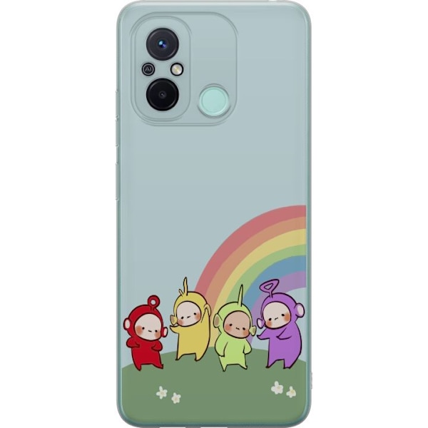 Xiaomi Redmi 12C Läpinäkyvä kuori Teletubbies