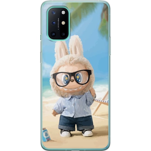 OnePlus 8T Genomskinligt Skal Labubu Dark Dreams – Mörk mys