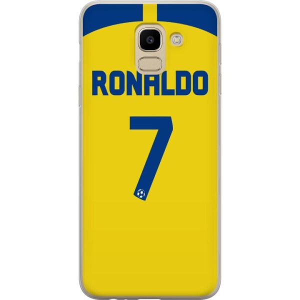 Samsung Galaxy J6 Genomskinligt Skal Ronaldo